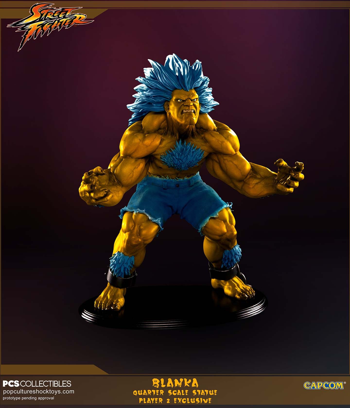 Street Fighter IV - Blanka - Mixed Media - 1/4 - Player 2 (Premium Collectibles Studio) photo 6
