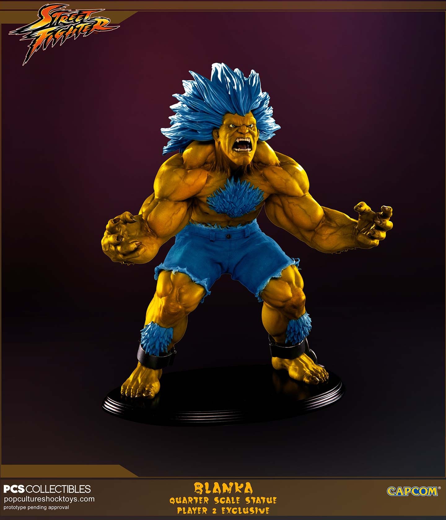 Street Fighter IV - Blanka - Mixed Media - 1/4 - Player 2 (Premium Collectibles Studio) photo 7