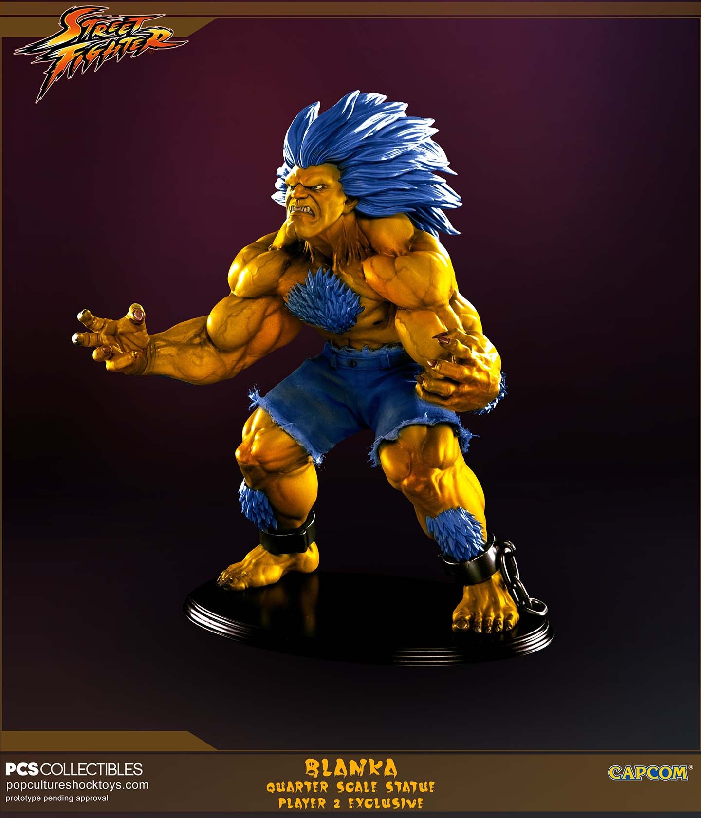 Street Fighter IV - Blanka - Mixed Media - 1/4 - Player 2 (Premium Collectibles Studio) photo 8