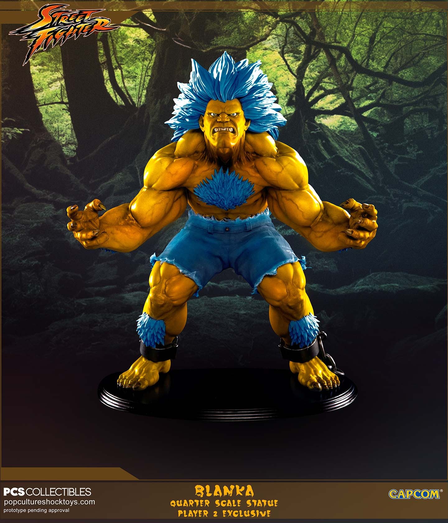 Street Fighter IV - Blanka - Mixed Media - 1/4 - Player 2 (Premium Collectibles Studio) photo 10