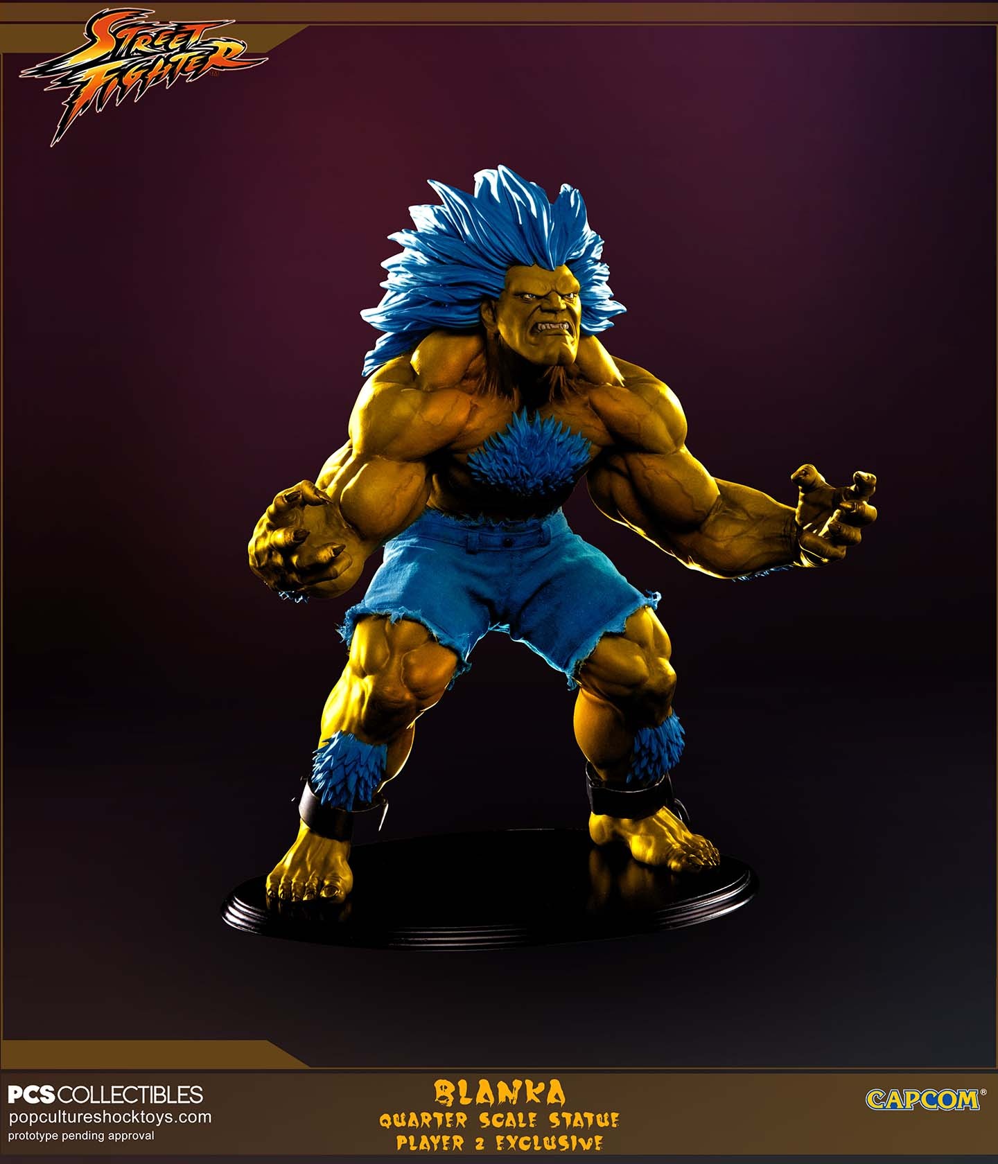 Street Fighter IV - Blanka - Mixed Media - 1/4 - Player 2 (Premium Collectibles Studio) photo 11