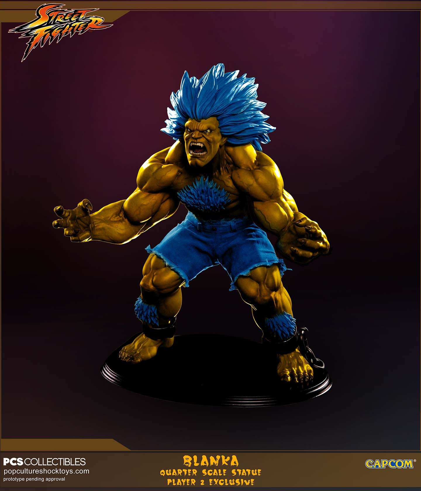 Street Fighter IV - Blanka - Mixed Media - 1/4 - Player 2 (Premium Collectibles Studio) photo 12