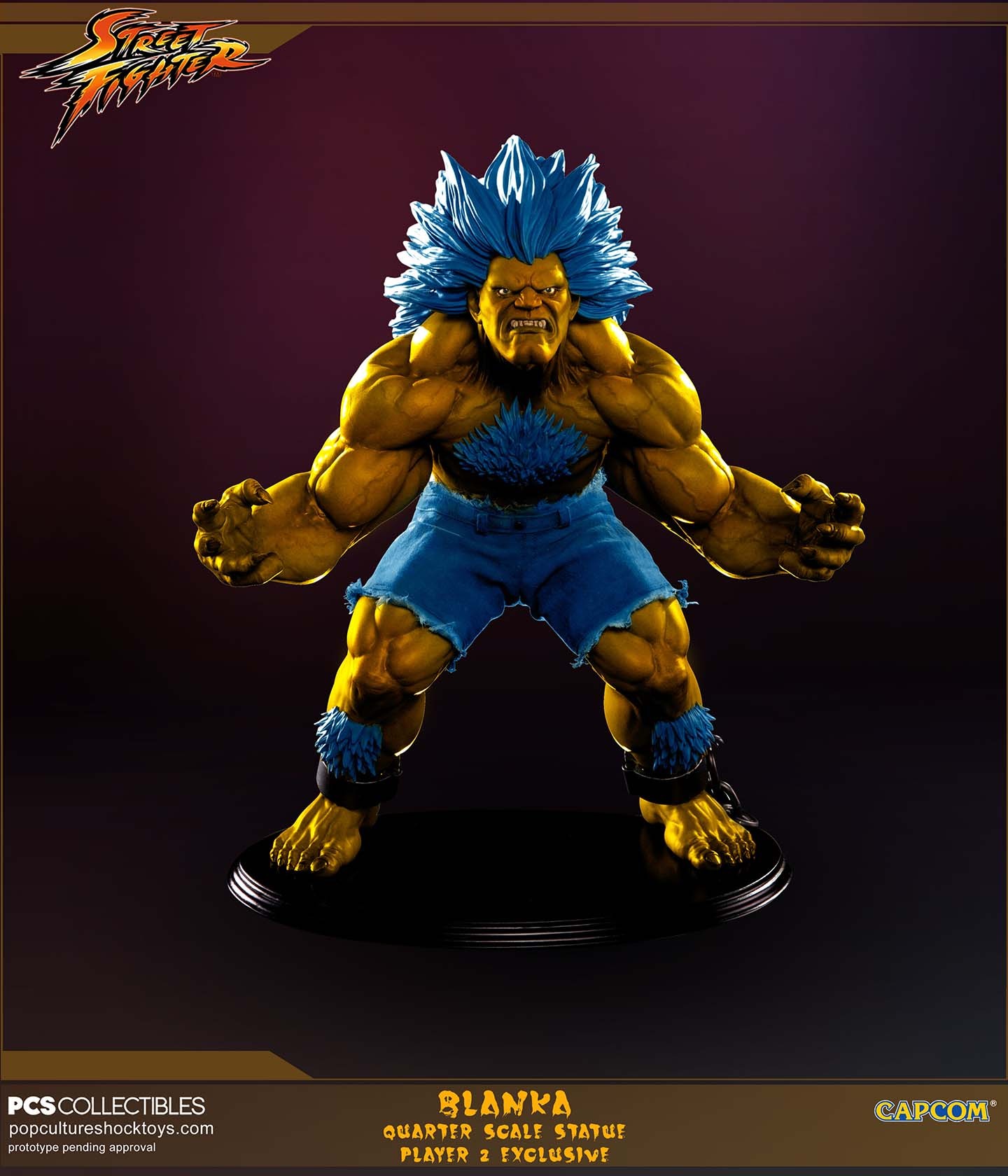 Street Fighter IV - Blanka - Mixed Media - 1/4 - Player 2 (Premium Collectibles Studio) photo 13