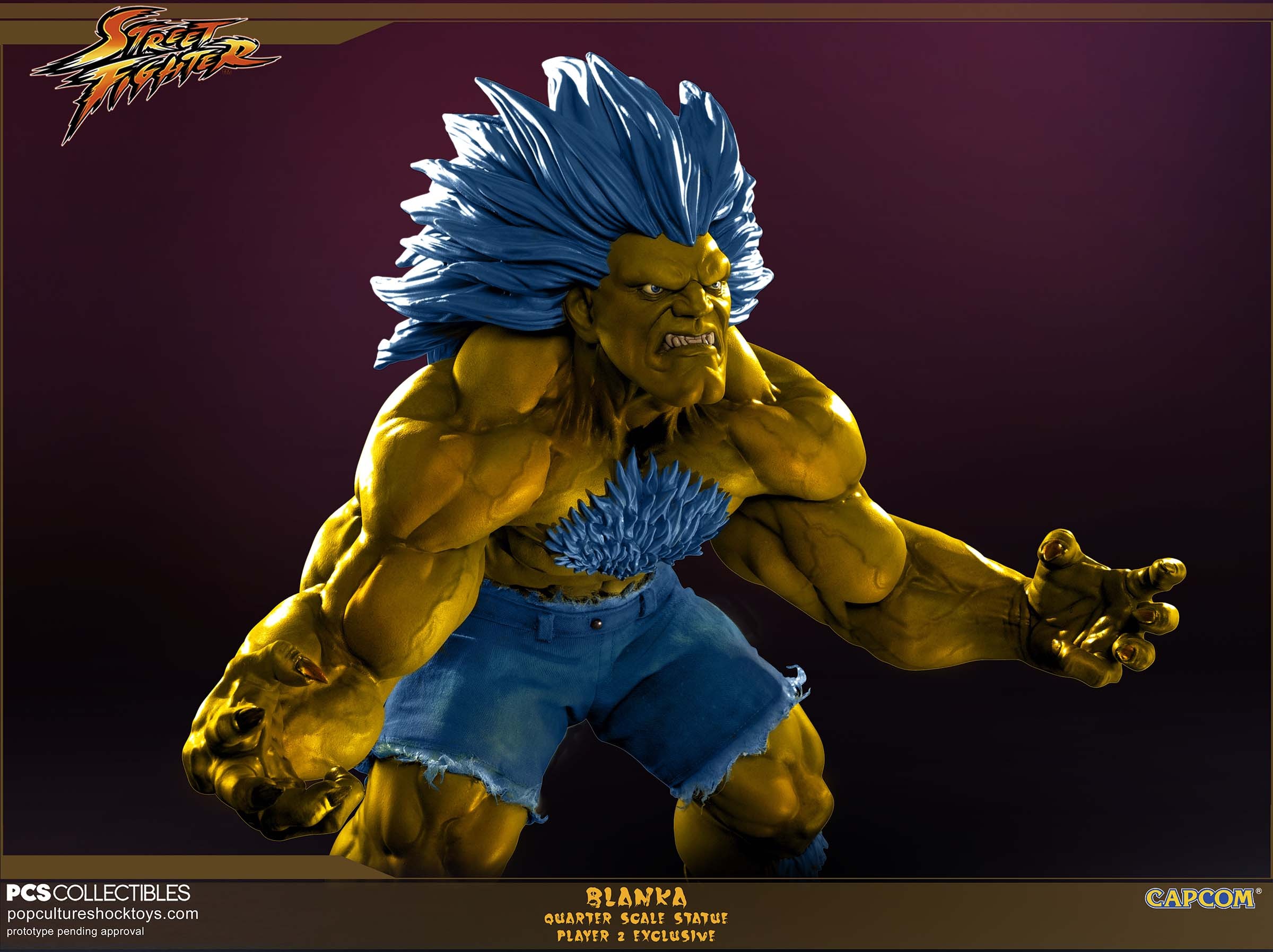 Street Fighter IV - Blanka - Mixed Media - 1/4 - Player 2 (Premium Collectibles Studio) photo 18