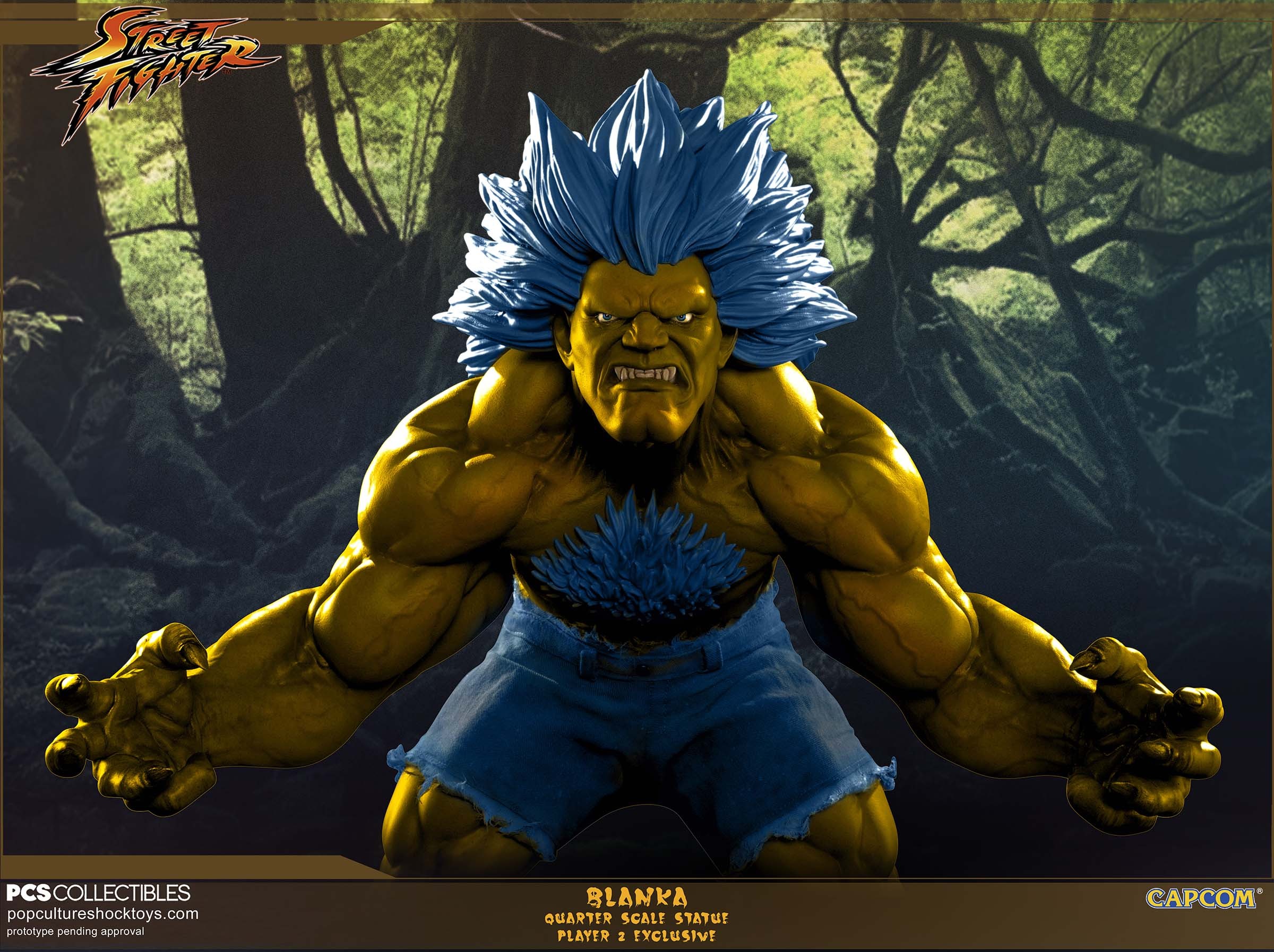 Street Fighter IV - Blanka - Mixed Media - 1/4 - Player 2 (Premium Collectibles Studio) photo 20