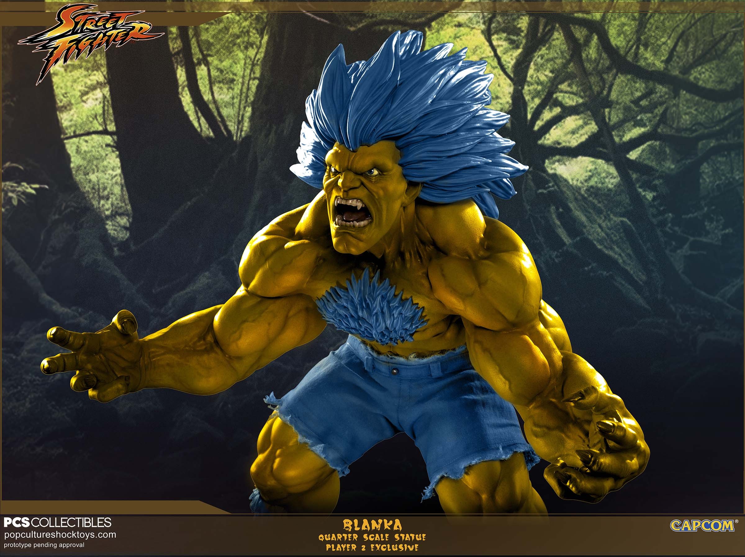 Street Fighter IV - Blanka - Mixed Media - 1/4 - Player 2 (Premium Collectibles Studio) photo 21