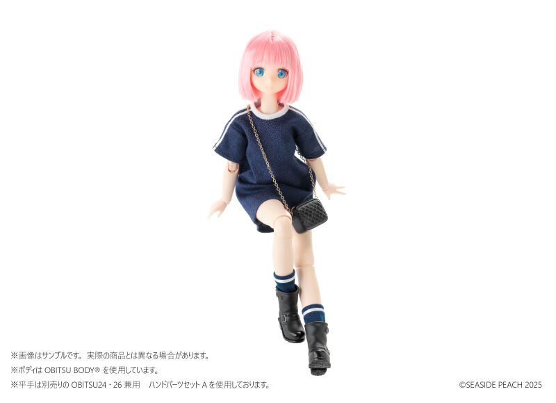 Keiso Shojo  (01) - Minami Tona - 1/6 - Sojuku Pink ver. (Obitsu Plastic Manufacturing, Seaside Peach) photo 3