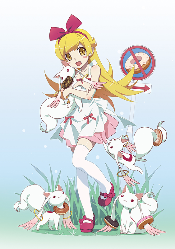 Kyuubey,Oshino Shinobu