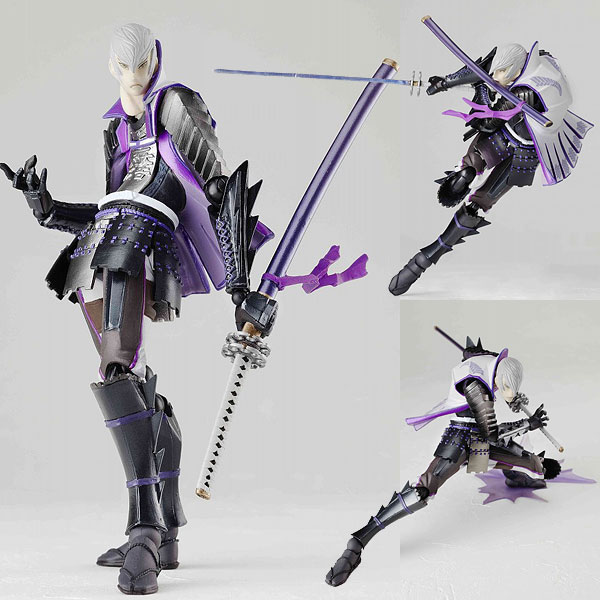 Sengoku Basara 3 - Ishida Mitsunari - Revoltech - No. 095 (Kaiyodo) photo 2
