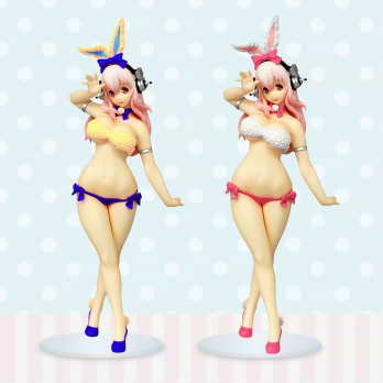 SoniComi (Super Sonico) - Sonico - Concept Figure - Easter Bunny, Pink ver (FuRyu)