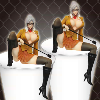 Kangoku Gakuen - Shiraki Meiko - Noodle Stopper Figure - Cool (FuRyu)