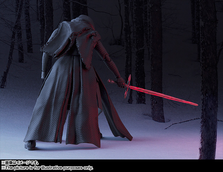Star Wars: The Force Awakens - Kylo Ren - S.H.Figuarts (Bandai) photo 4