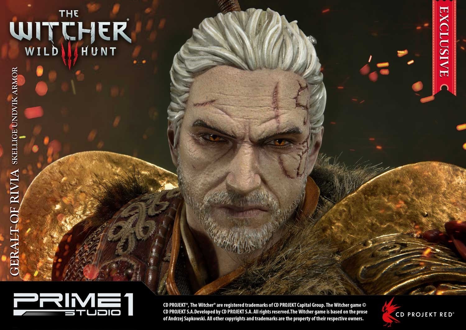 The Witcher 3: Wild Hunt - Geralt - Premium Masterline  (PMW3-07) - 1/4 - Skellige Undvik Armor (Prime 1 Studio) photo 2