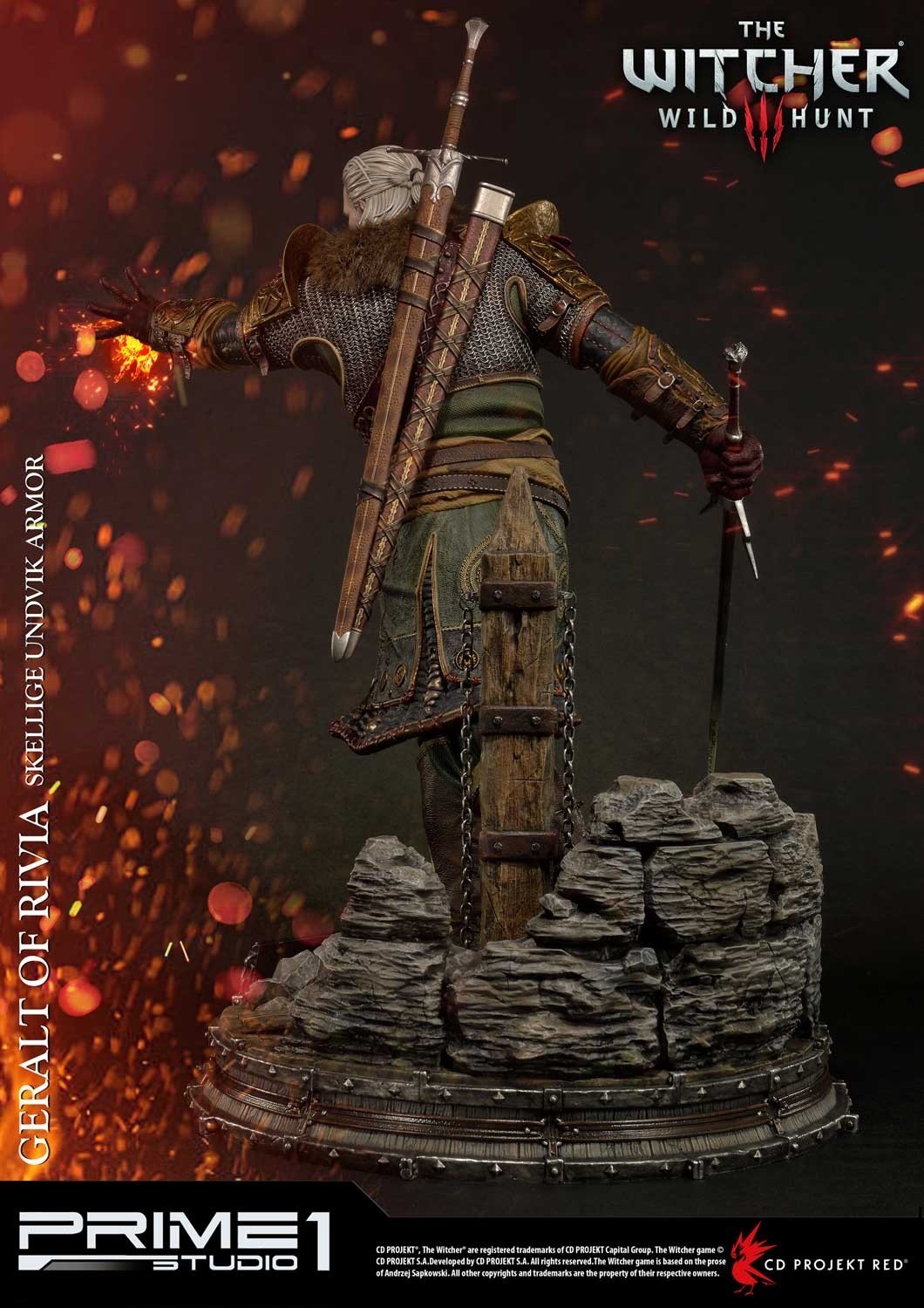 The Witcher 3: Wild Hunt - Geralt - Premium Masterline  (PMW3-07) - 1/4 - Skellige Undvik Armor (Prime 1 Studio) photo 3