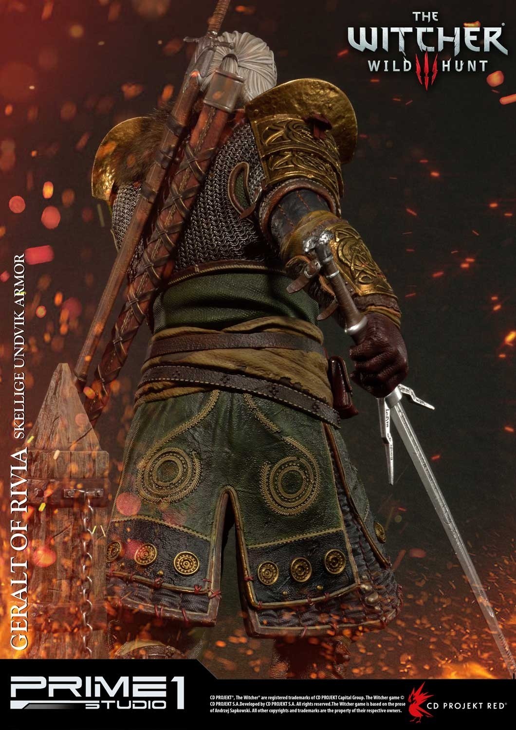 The Witcher 3: Wild Hunt - Geralt - Premium Masterline  (PMW3-07) - 1/4 - Skellige Undvik Armor (Prime 1 Studio) photo 5