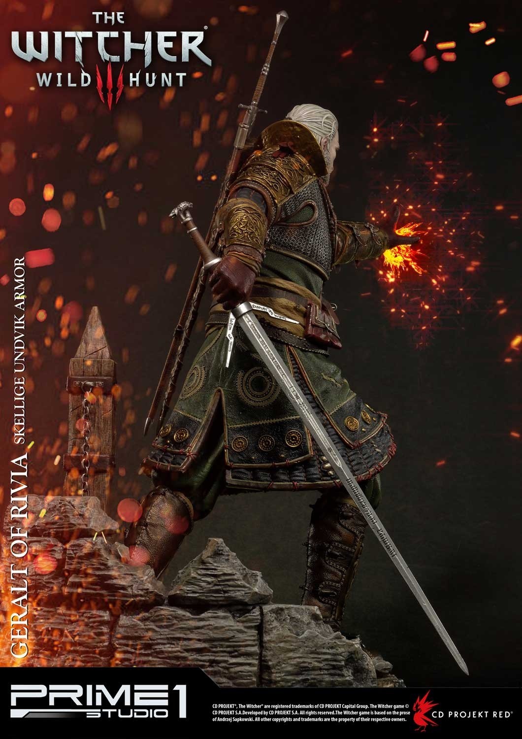 The Witcher 3: Wild Hunt - Geralt - Premium Masterline  (PMW3-07) - 1/4 - Skellige Undvik Armor (Prime 1 Studio) photo 7