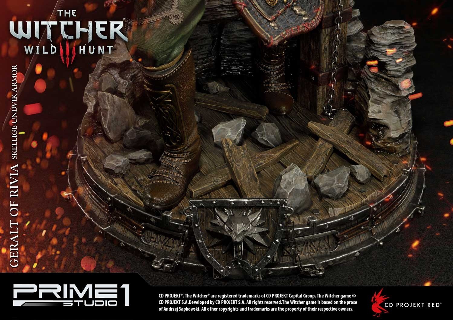 The Witcher 3: Wild Hunt - Geralt - Premium Masterline  (PMW3-07) - 1/4 - Skellige Undvik Armor (Prime 1 Studio) photo 8