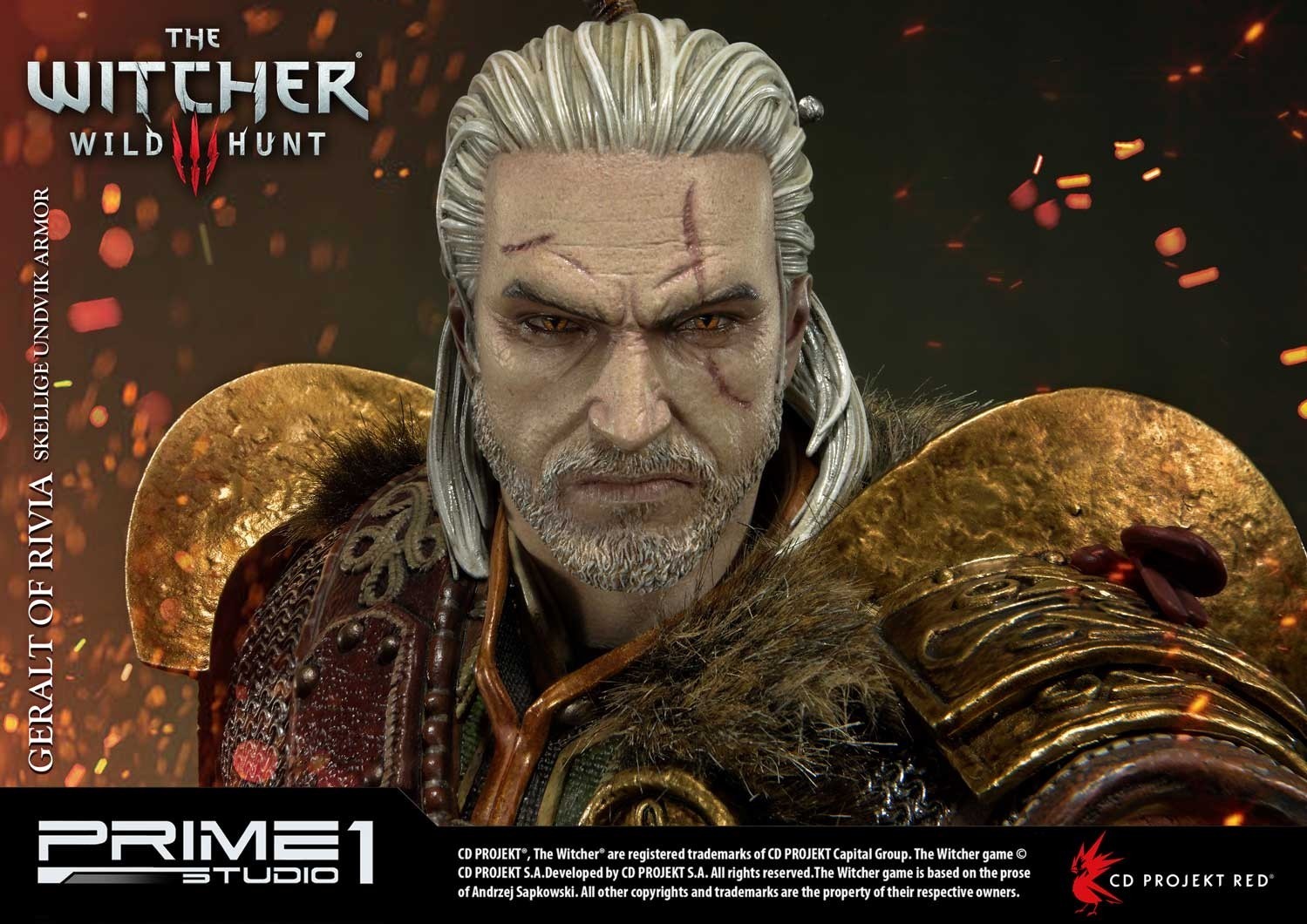 The Witcher 3: Wild Hunt - Geralt - Premium Masterline  (PMW3-07) - 1/4 - Skellige Undvik Armor (Prime 1 Studio) photo 10