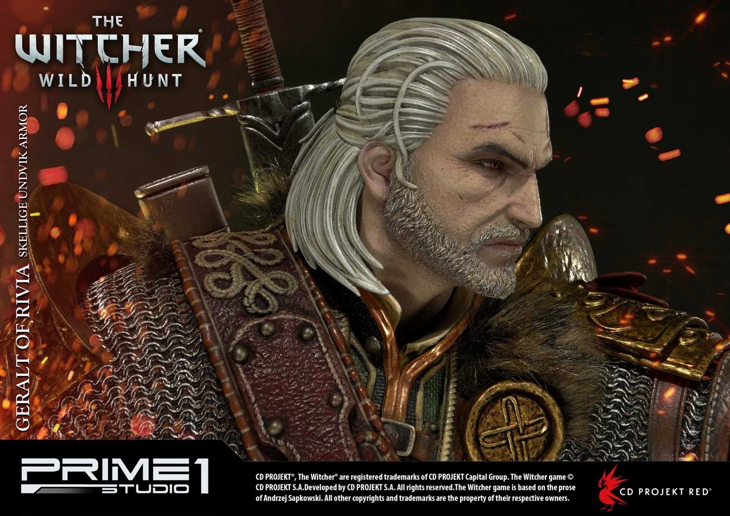 The Witcher 3: Wild Hunt - Geralt - Premium Masterline  (PMW3-07) - 1/4 - Skellige Undvik Armor (Prime 1 Studio) photo 12