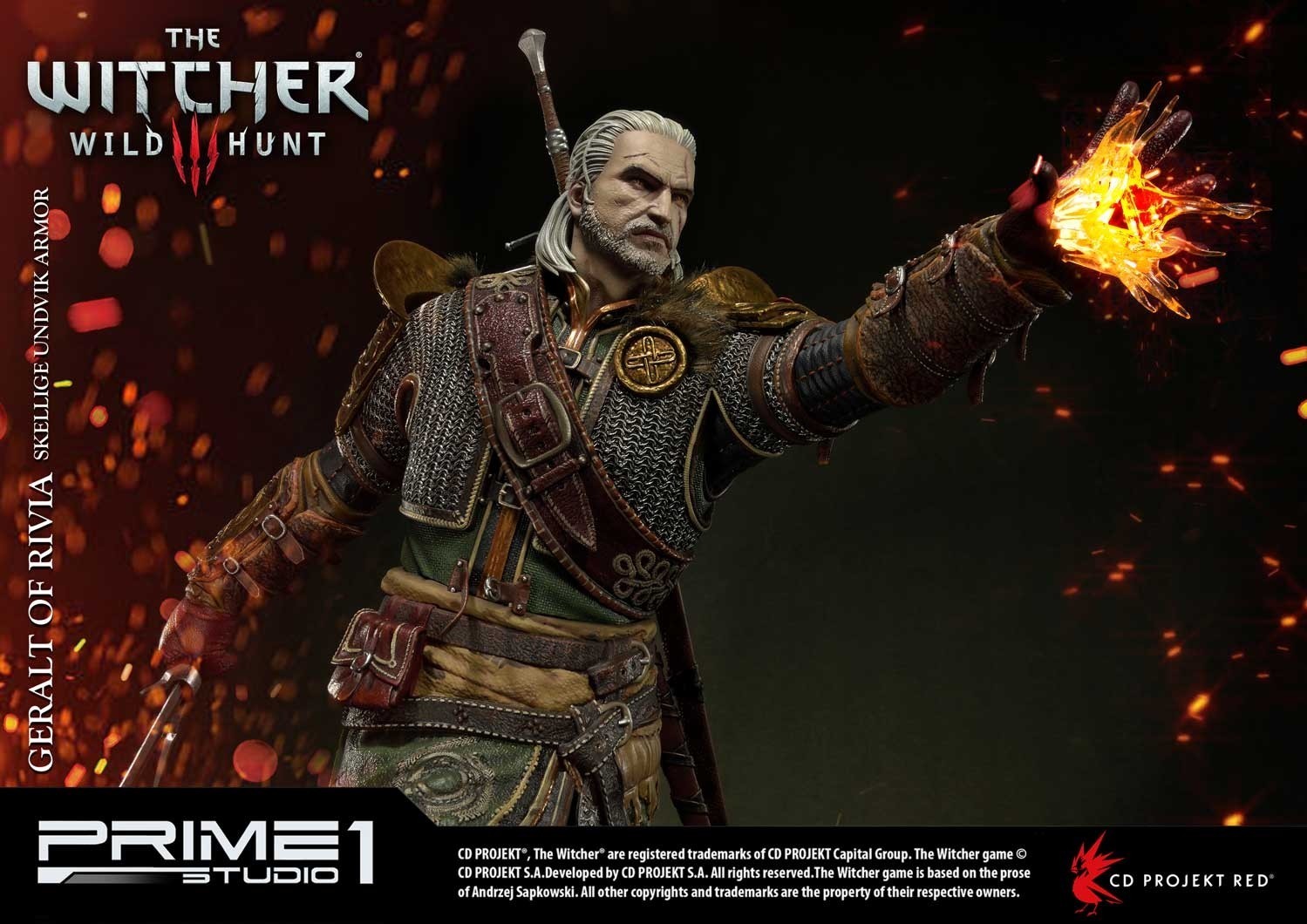 The Witcher 3: Wild Hunt - Geralt - Premium Masterline  (PMW3-07) - 1/4 - Skellige Undvik Armor (Prime 1 Studio) photo 15