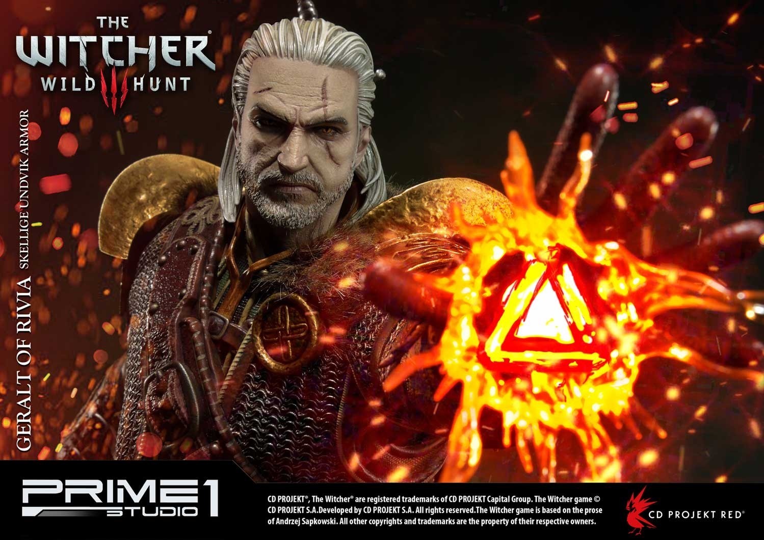 The Witcher 3: Wild Hunt - Geralt - Premium Masterline  (PMW3-07) - 1/4 - Skellige Undvik Armor (Prime 1 Studio) photo 17
