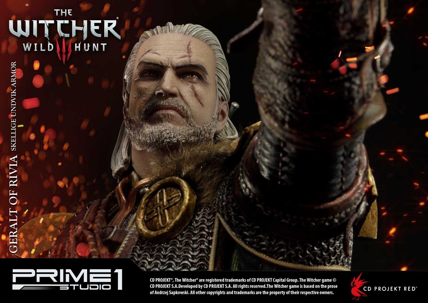 The Witcher 3: Wild Hunt - Geralt - Premium Masterline  (PMW3-07) - 1/4 - Skellige Undvik Armor (Prime 1 Studio) photo 18