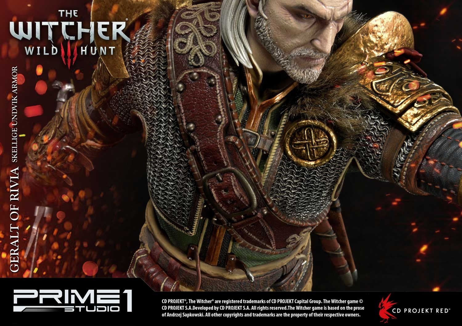 The Witcher 3: Wild Hunt - Geralt - Premium Masterline  (PMW3-07) - 1/4 - Skellige Undvik Armor (Prime 1 Studio) photo 19