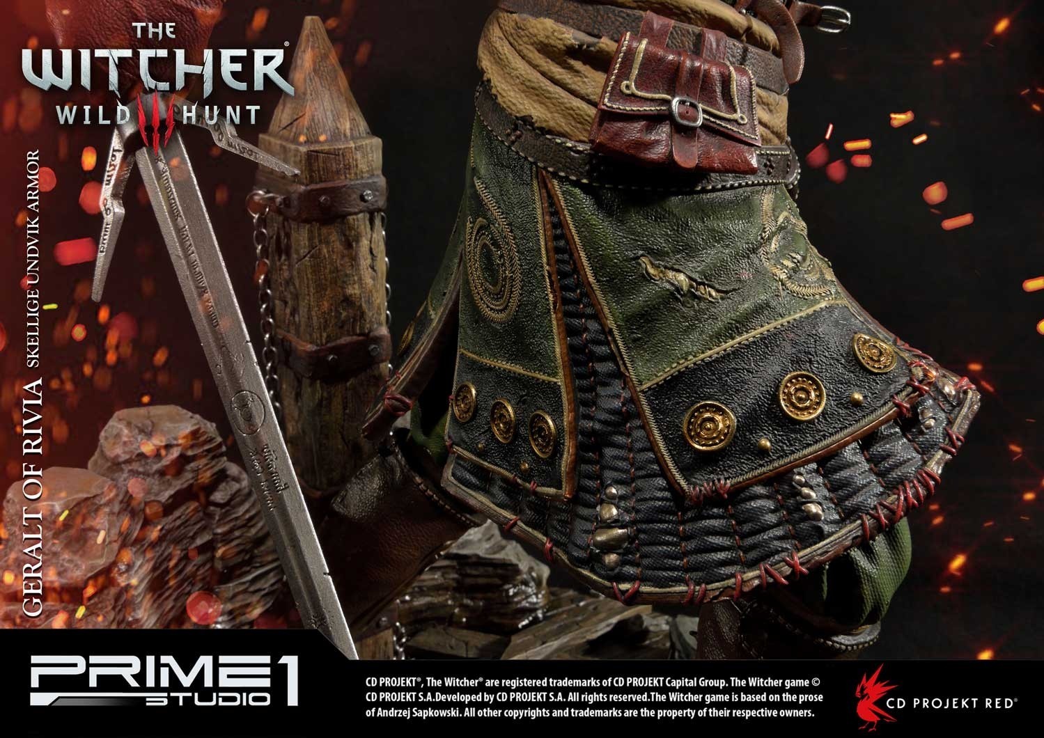 The Witcher 3: Wild Hunt - Geralt - Premium Masterline  (PMW3-07) - 1/4 - Skellige Undvik Armor (Prime 1 Studio) photo 20