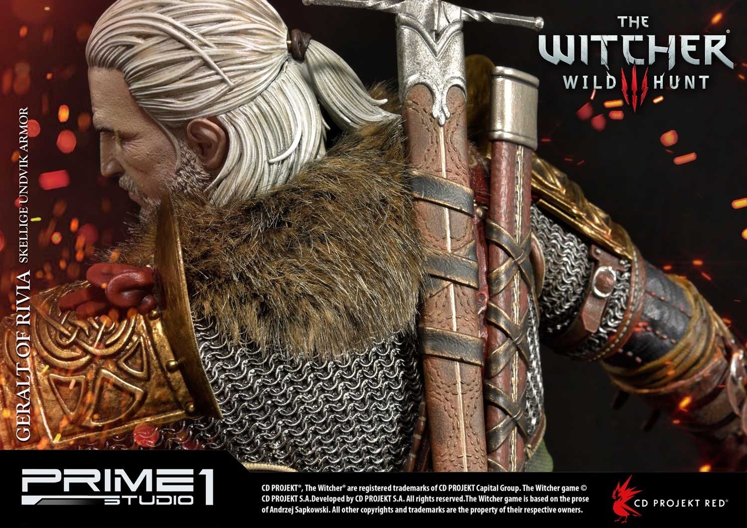 The Witcher 3: Wild Hunt - Geralt - Premium Masterline  (PMW3-07) - 1/4 - Skellige Undvik Armor (Prime 1 Studio) photo 21