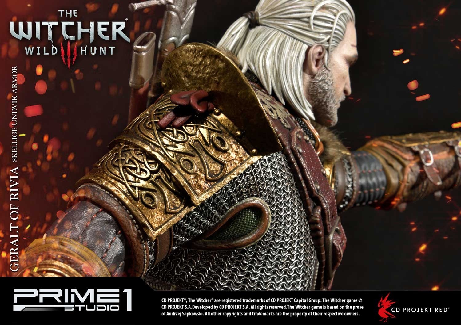 The Witcher 3: Wild Hunt - Geralt - Premium Masterline  (PMW3-07) - 1/4 - Skellige Undvik Armor (Prime 1 Studio) photo 22