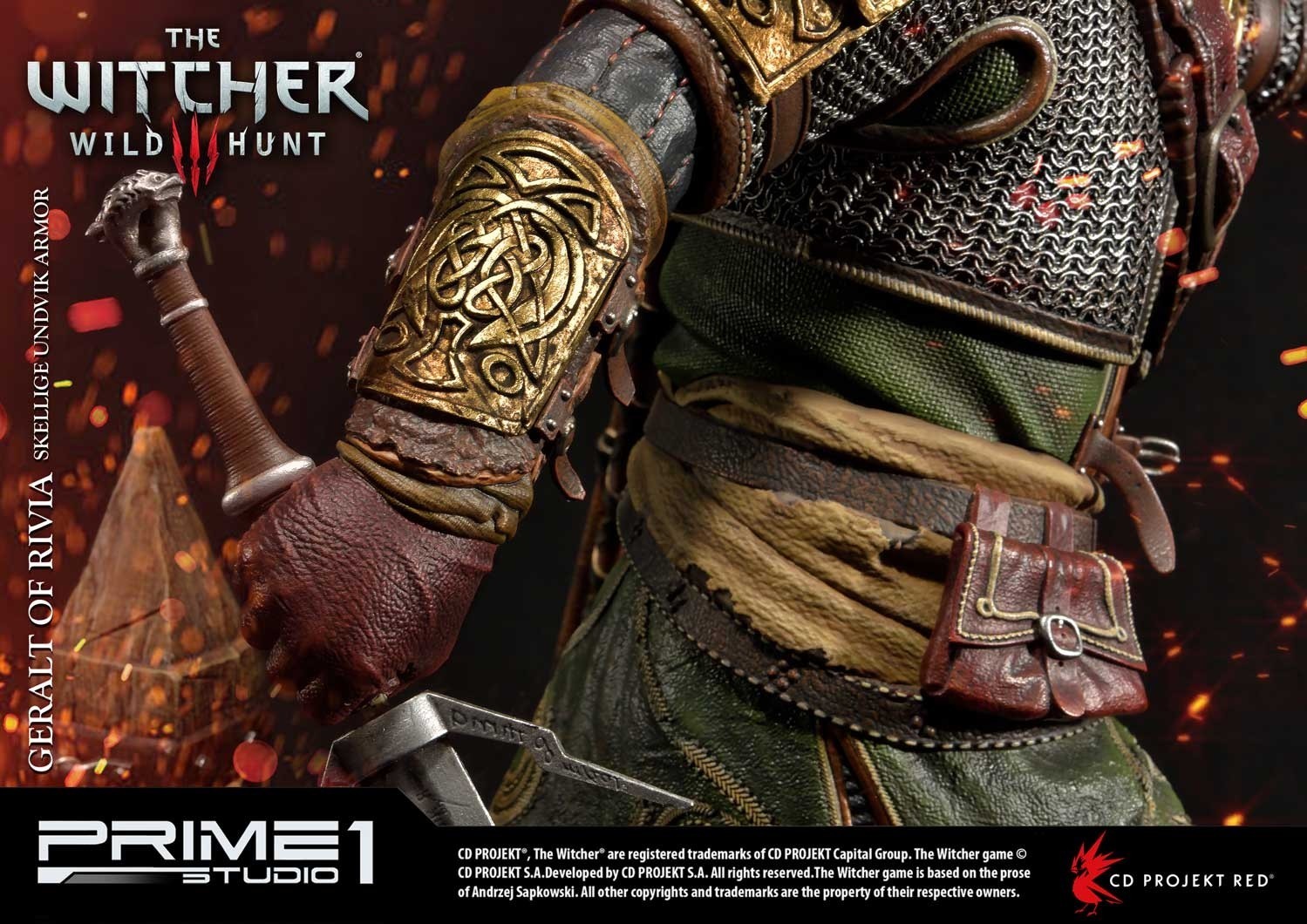 The Witcher 3: Wild Hunt - Geralt - Premium Masterline  (PMW3-07) - 1/4 - Skellige Undvik Armor (Prime 1 Studio) photo 23