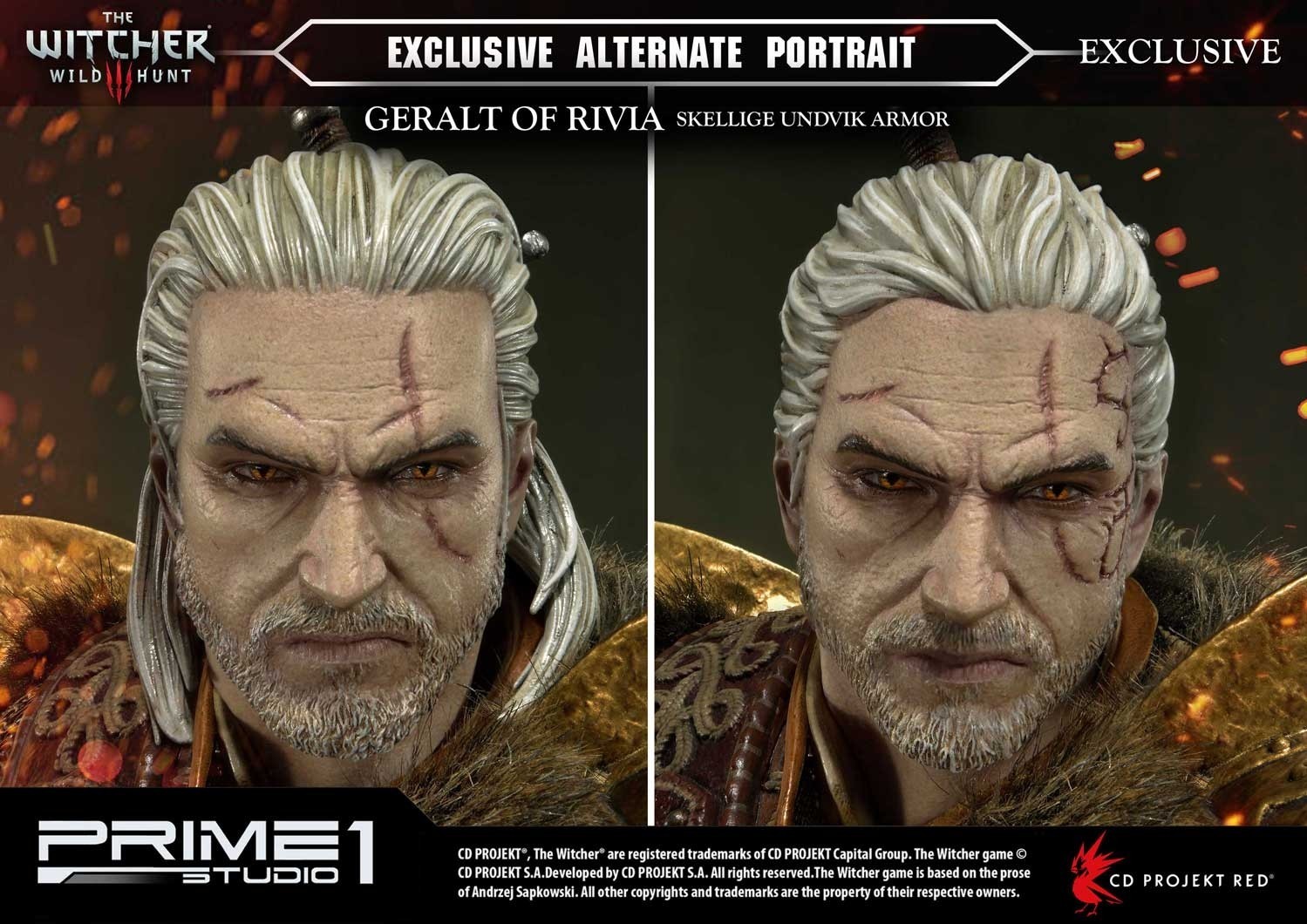 The Witcher 3: Wild Hunt - Geralt - Premium Masterline  (PMW3-07) - 1/4 - Skellige Undvik Armor (Prime 1 Studio) photo 29