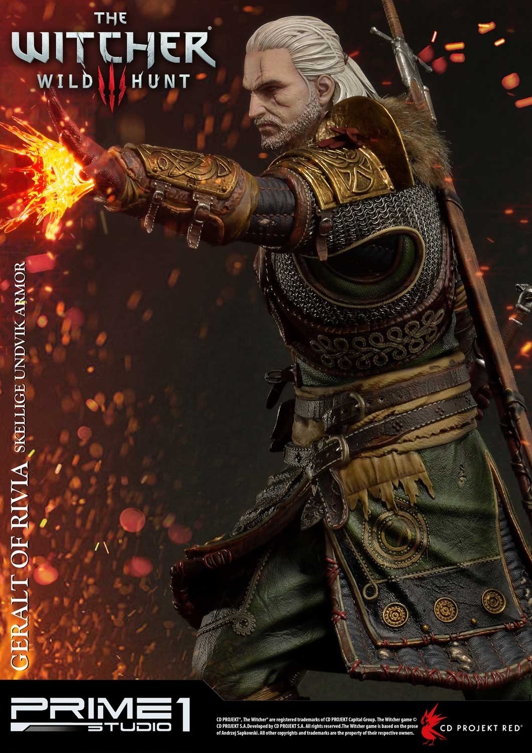 The Witcher 3: Wild Hunt - Geralt - Premium Masterline  (PMW3-07) - 1/4 - Skellige Undvik Armor (Prime 1 Studio) photo 31