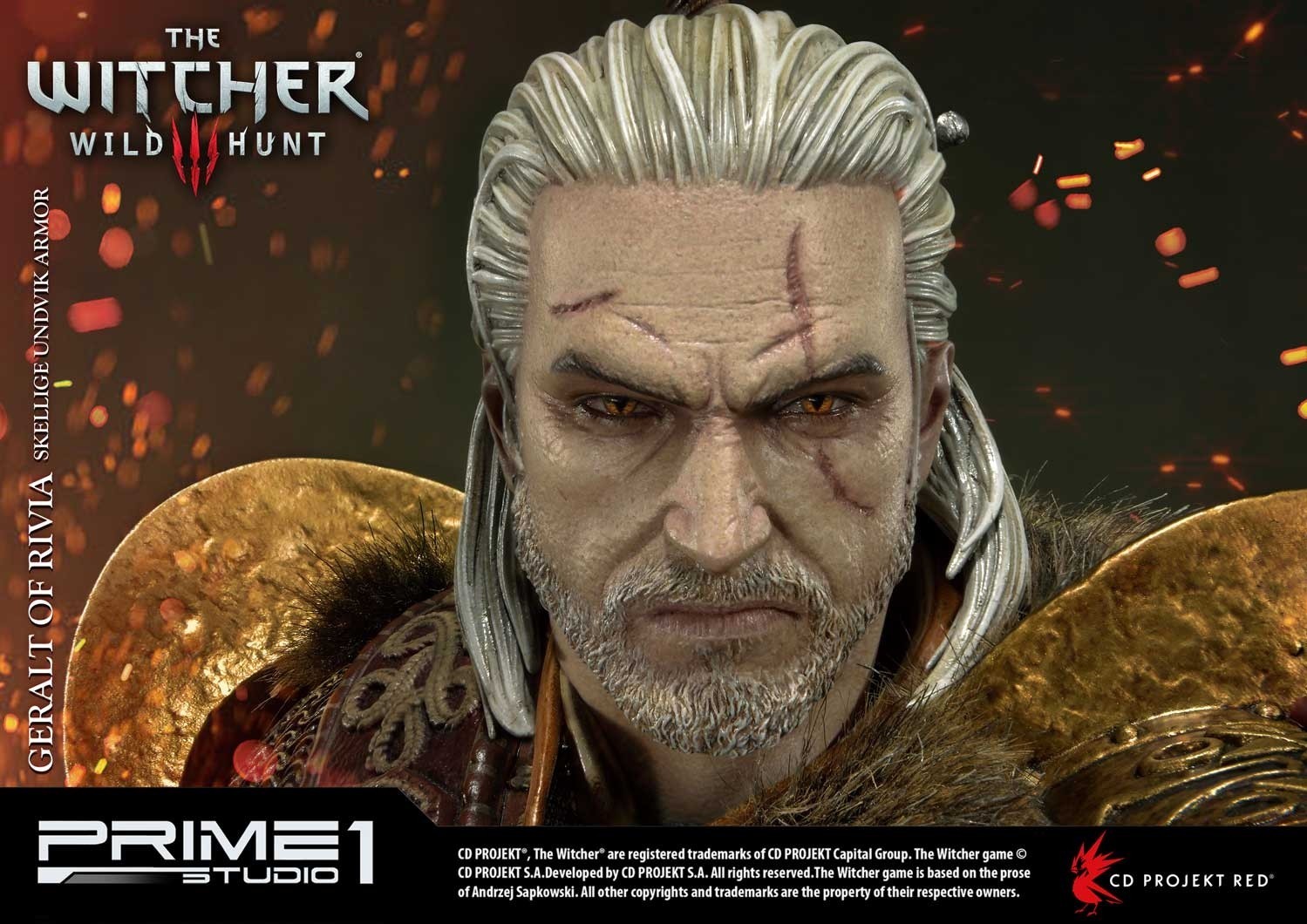 The Witcher 3: Wild Hunt - Geralt - Premium Masterline  (PMW3-07) - 1/4 - Skellige Undvik Armor (Prime 1 Studio) photo 32