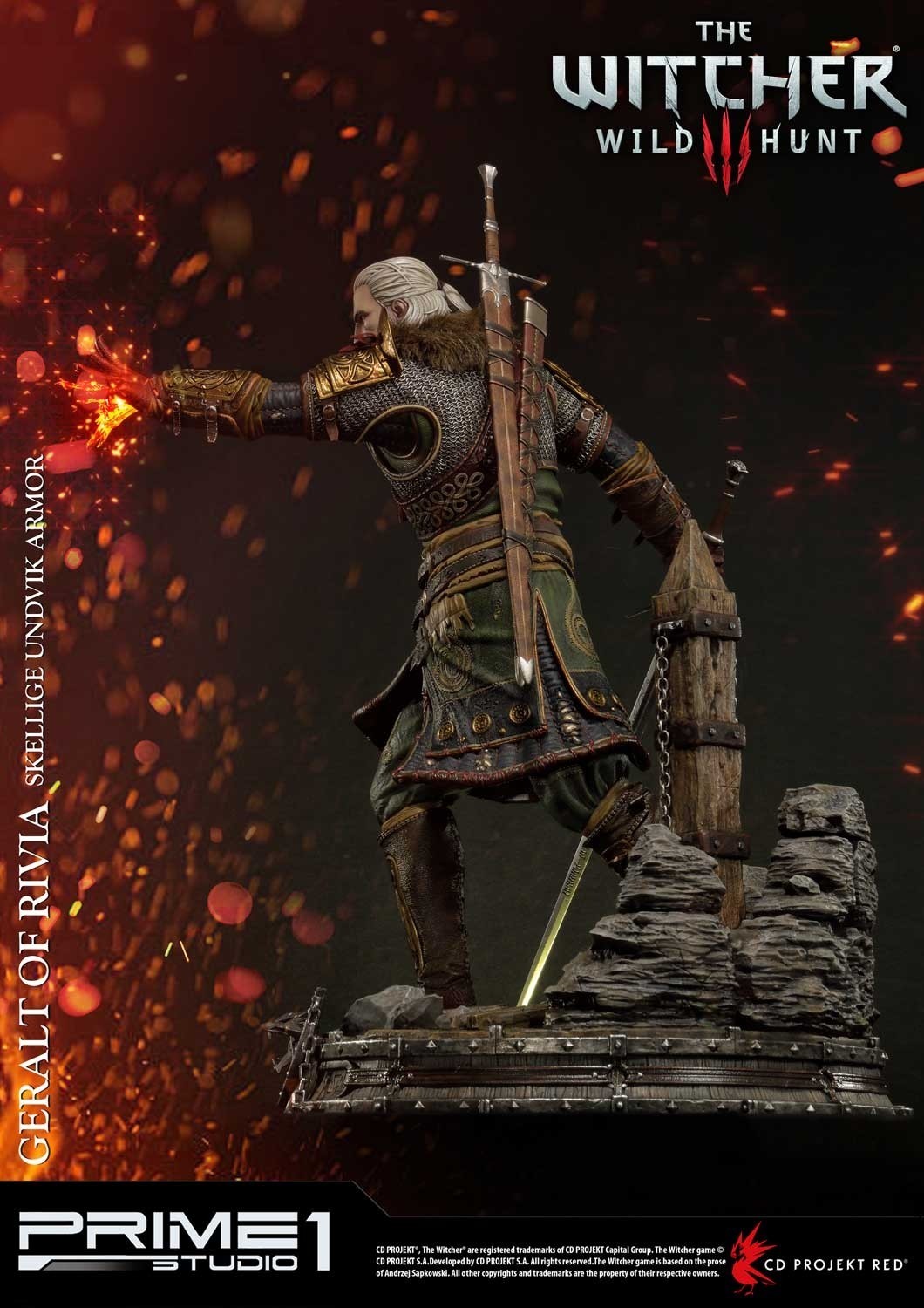 The Witcher 3: Wild Hunt - Geralt - Premium Masterline  (PMW3-07) - 1/4 - Skellige Undvik Armor (Prime 1 Studio) photo 33