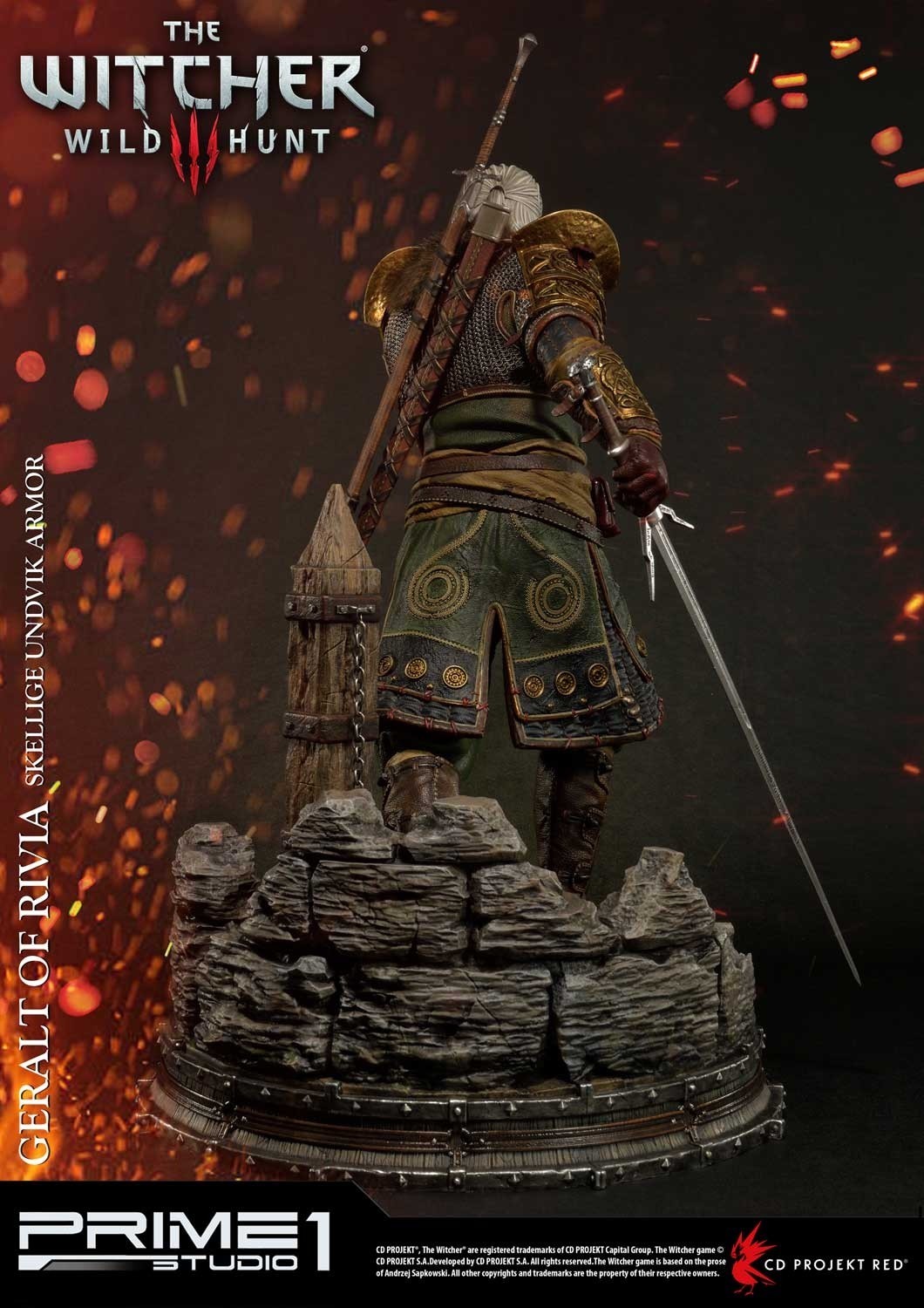 The Witcher 3: Wild Hunt - Geralt - Premium Masterline  (PMW3-07) - 1/4 - Skellige Undvik Armor (Prime 1 Studio) photo 34
