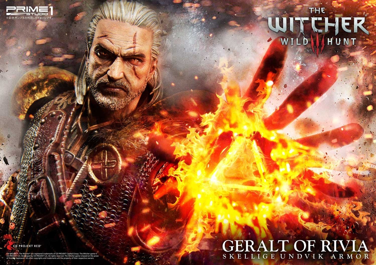 The Witcher 3: Wild Hunt - Geralt - Premium Masterline  (PMW3-07) - 1/4 - Skellige Undvik Armor (Prime 1 Studio) photo 35