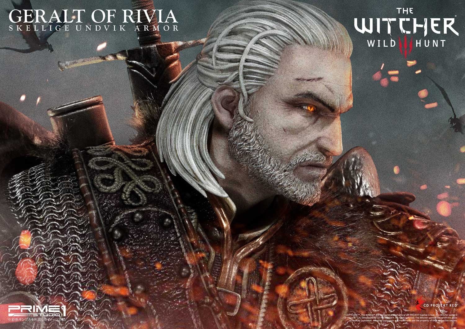 The Witcher 3: Wild Hunt - Geralt - Premium Masterline  (PMW3-07) - 1/4 - Skellige Undvik Armor (Prime 1 Studio) photo 36