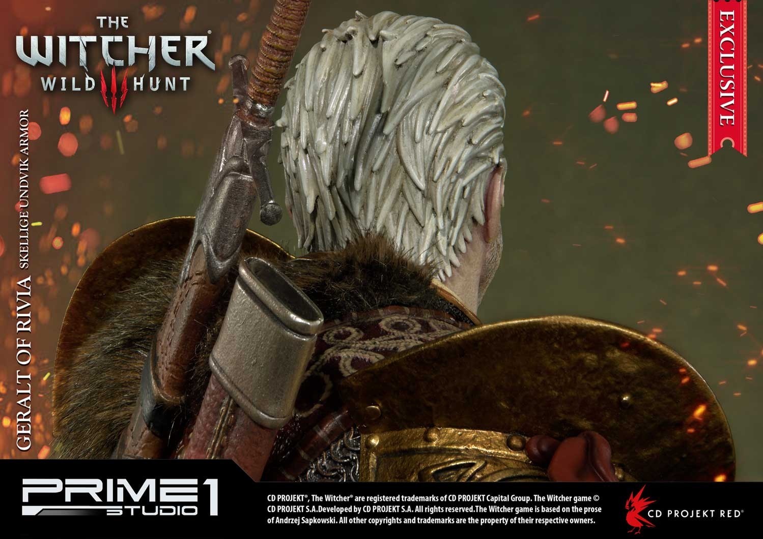 The Witcher 3: Wild Hunt - Geralt - Premium Masterline  (PMW3-07) - 1/4 - Skellige Undvik Armor (Prime 1 Studio) photo 39