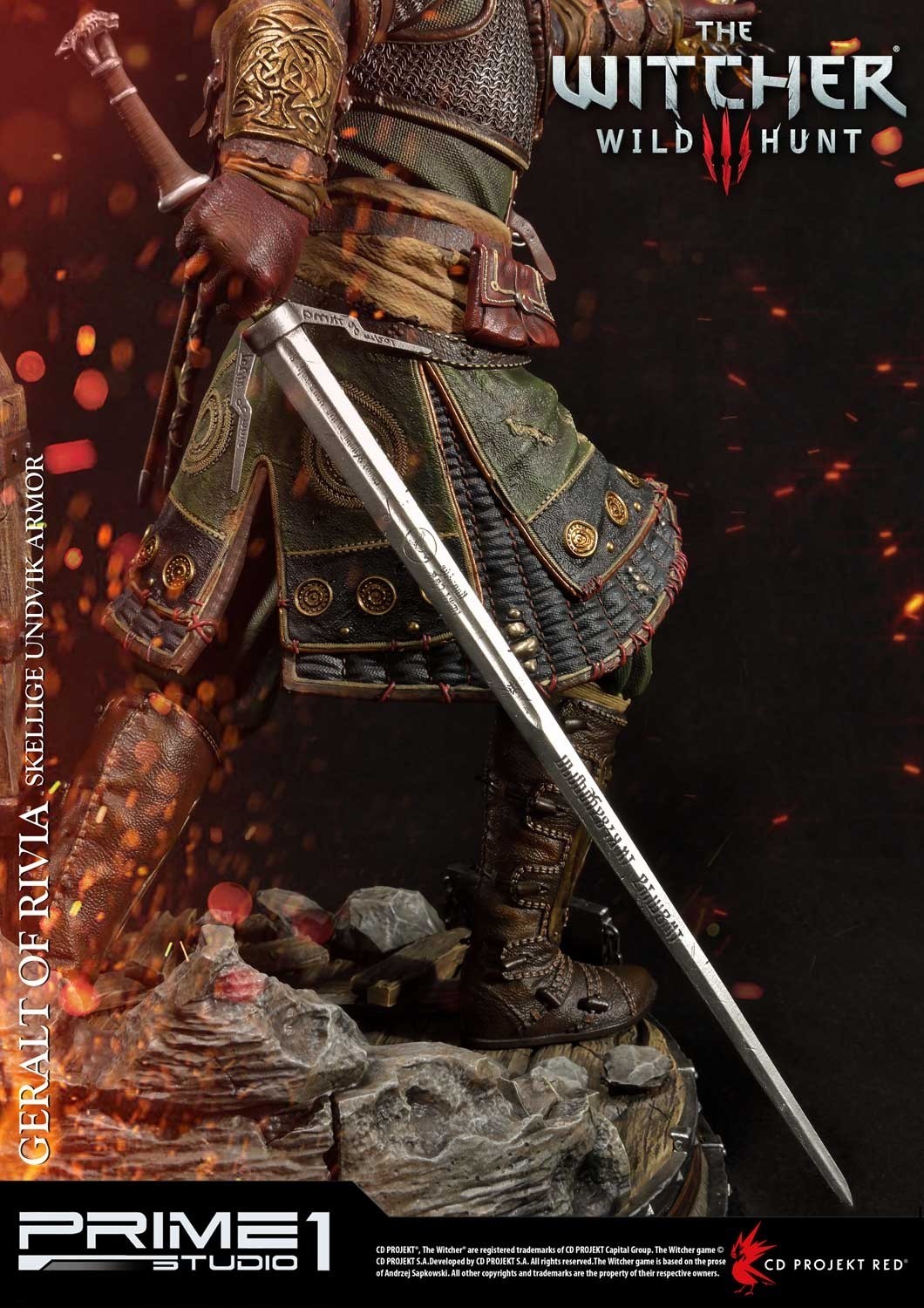 The Witcher 3: Wild Hunt - Geralt - Premium Masterline  (PMW3-07) - 1/4 - Skellige Undvik Armor (Prime 1 Studio) photo 40