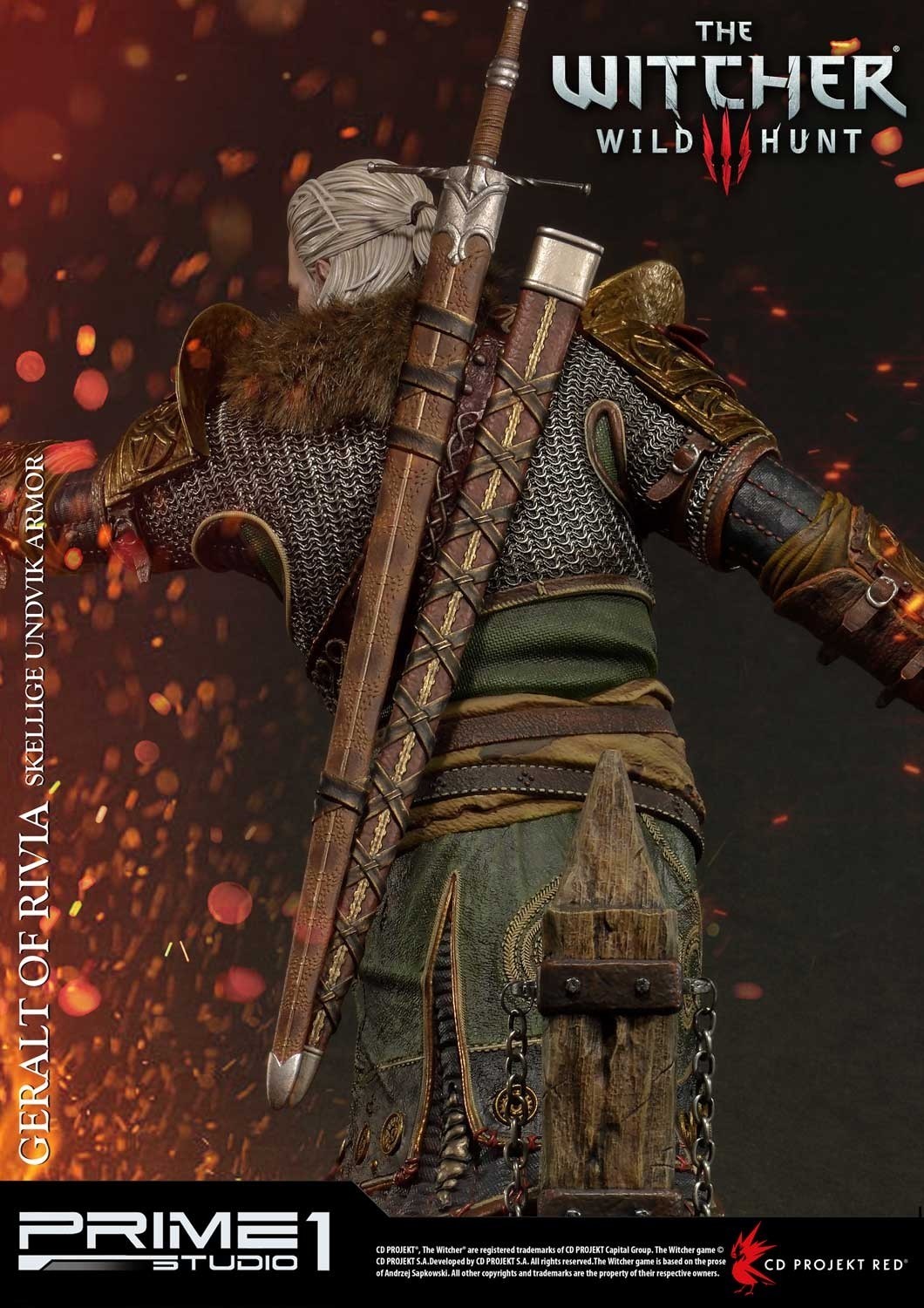 The Witcher 3: Wild Hunt - Geralt - Premium Masterline  (PMW3-07) - 1/4 - Skellige Undvik Armor (Prime 1 Studio) photo 42