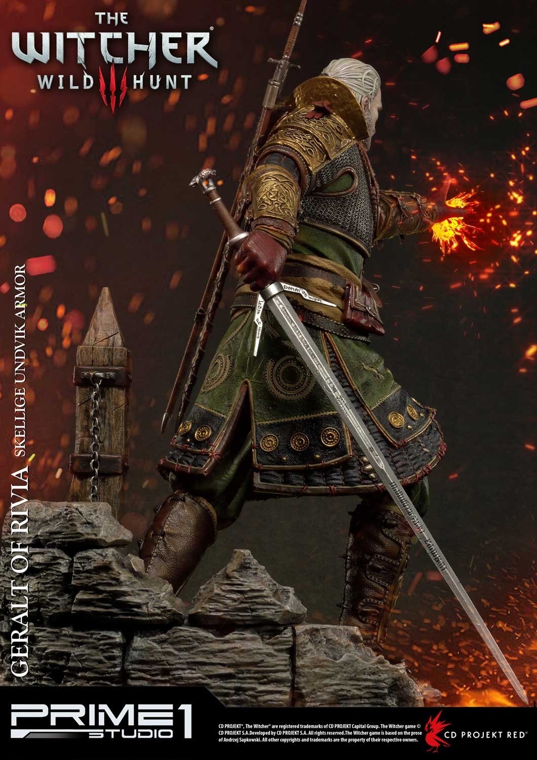 The Witcher 3: Wild Hunt - Geralt - Premium Masterline  (PMW3-07) - 1/4 - Skellige Undvik Armor (Prime 1 Studio) photo 46