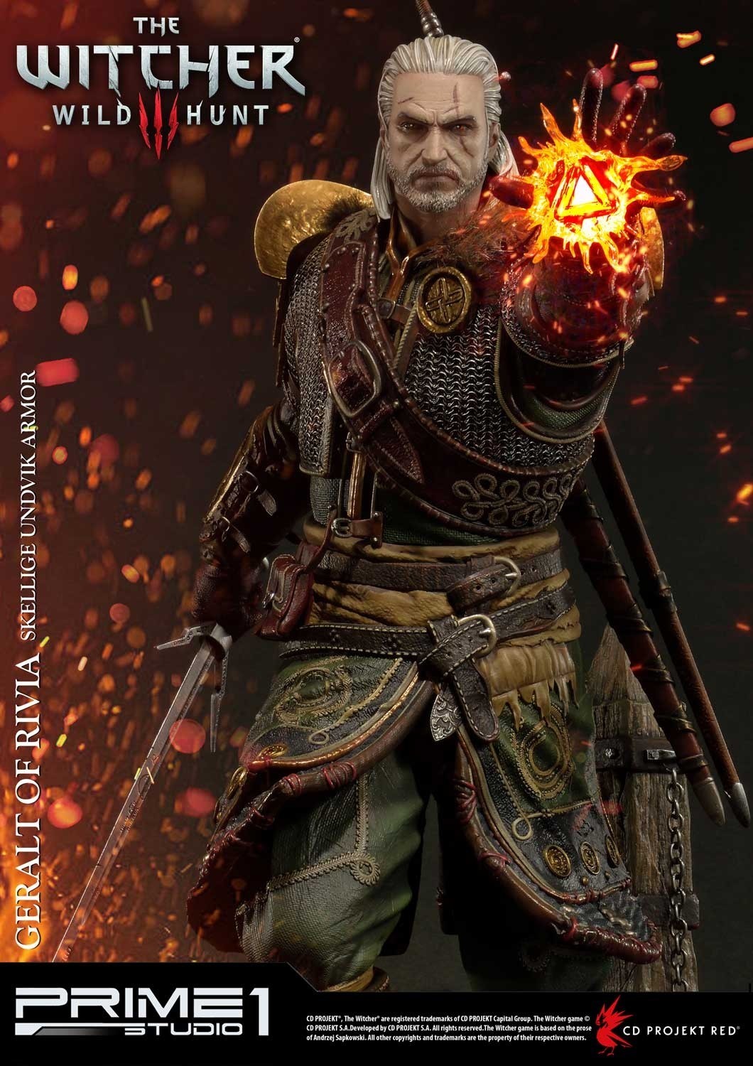 The Witcher 3: Wild Hunt - Geralt - Premium Masterline  (PMW3-07) - 1/4 - Skellige Undvik Armor (Prime 1 Studio) photo 47