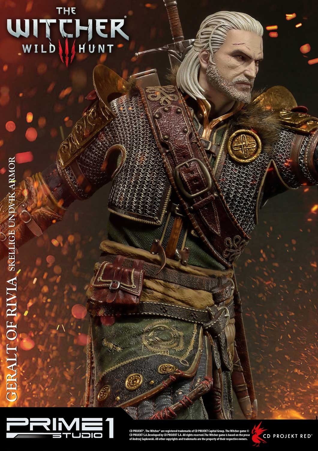 The Witcher 3: Wild Hunt - Geralt - Premium Masterline  (PMW3-07) - 1/4 - Skellige Undvik Armor (Prime 1 Studio) photo 49