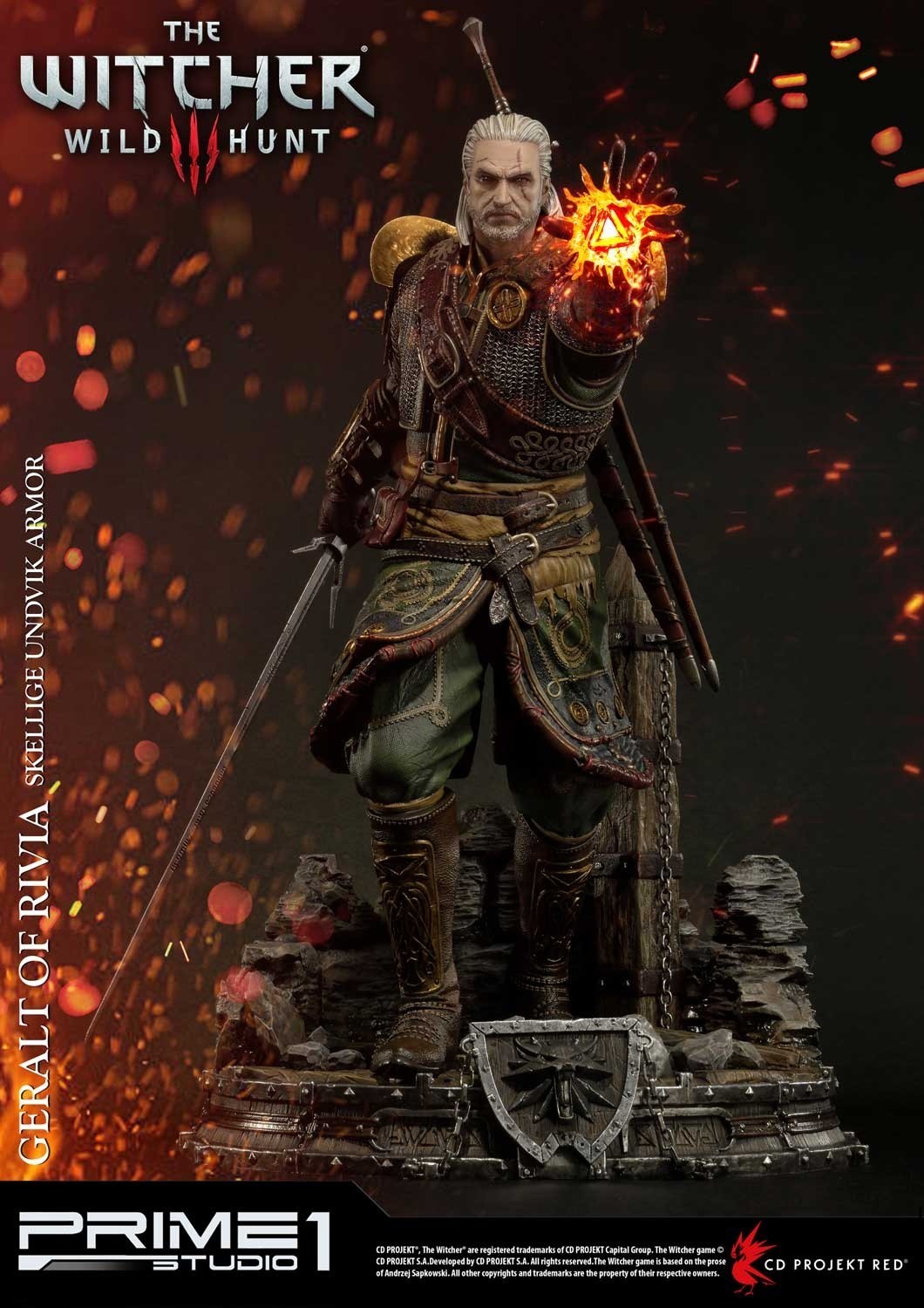 The Witcher 3: Wild Hunt - Geralt - Premium Masterline  (PMW3-07) - 1/4 - Skellige Undvik Armor (Prime 1 Studio) photo 50