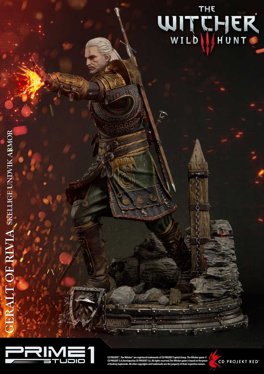 The Witcher 3: Wild Hunt - Geralt - Premium Masterline  (PMW3-07) - 1/4 - Skellige Undvik Armor (Prime 1 Studio) photo 51