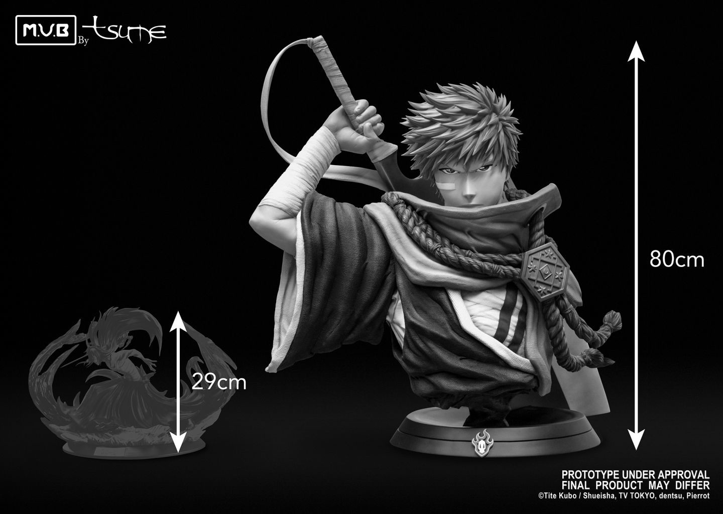 Bleach - Kurosaki Ichigo - HQS - 1/6 - Final Getsuga Tenshou (Tsume) photo 10