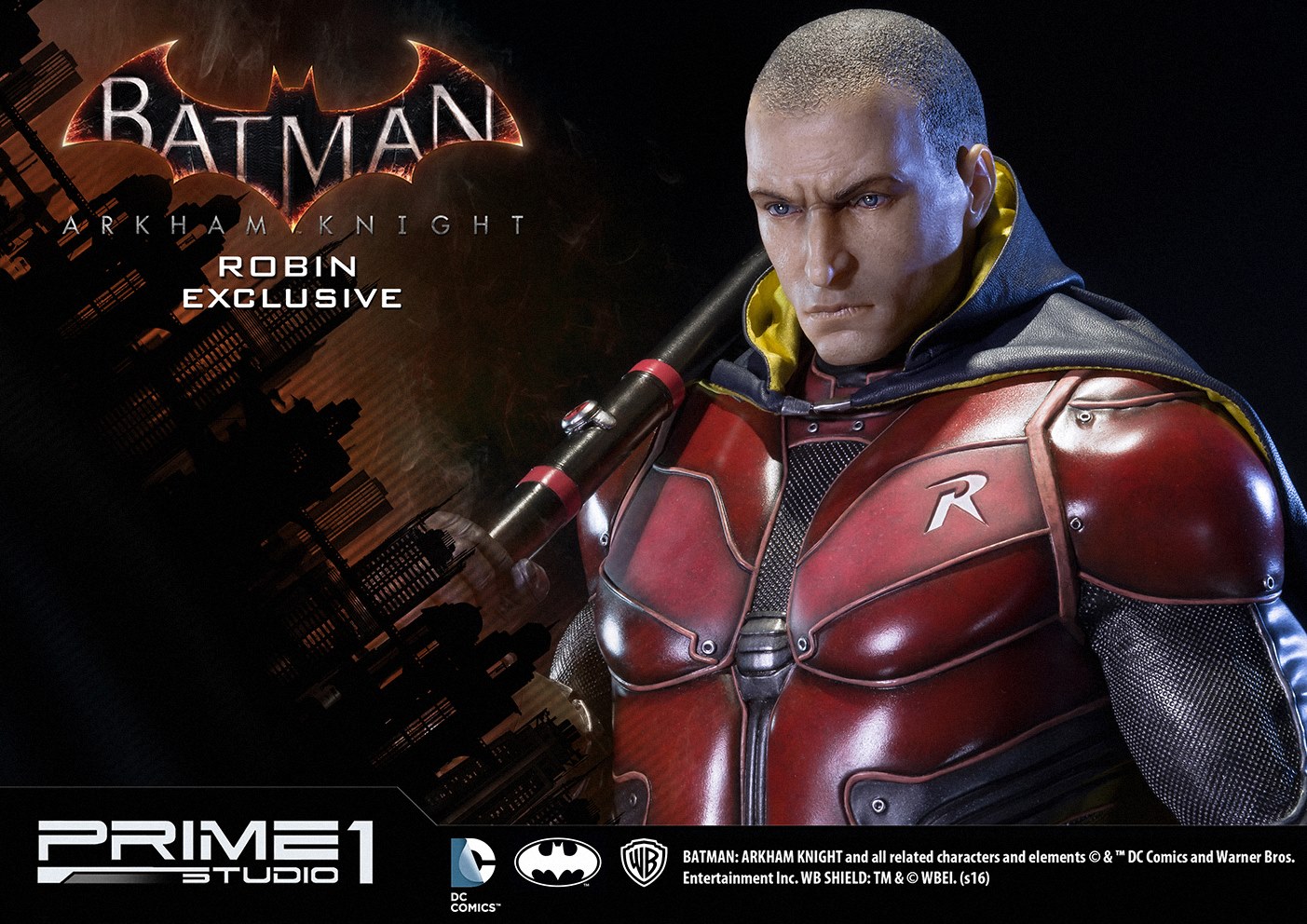 Batman: Arkham Knight - Robin - Museum Masterline Series  (MMDC-06) - 1/3 (Prime 1 Studio) photo 5