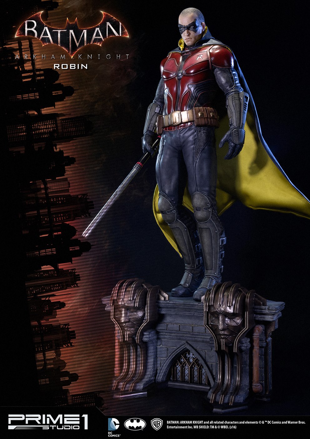 Batman: Arkham Knight - Robin - Museum Masterline Series  (MMDC-06) - 1/3 (Prime 1 Studio) photo 15