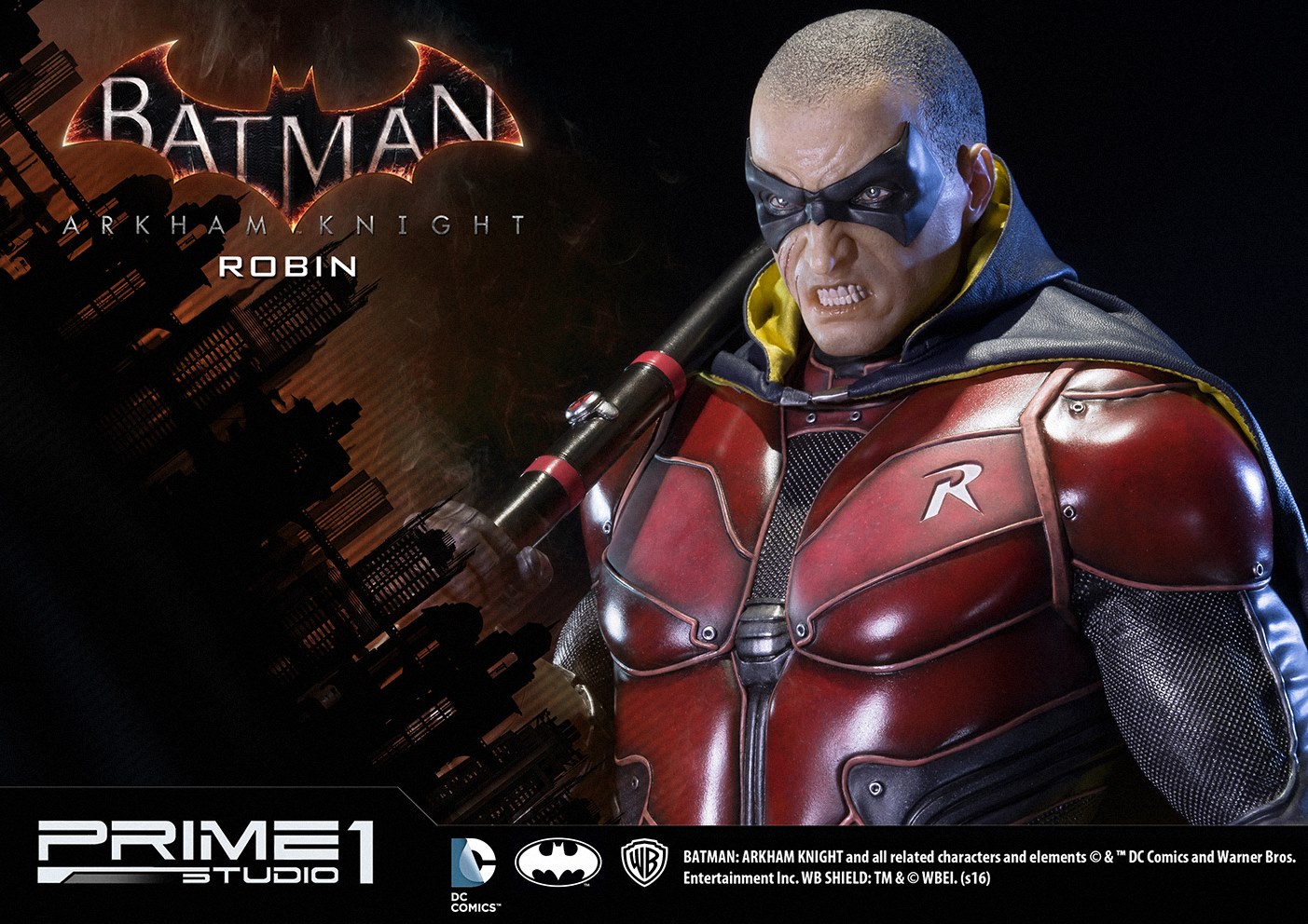 Batman: Arkham Knight - Robin - Museum Masterline Series  (MMDC-06) - 1/3 (Prime 1 Studio) photo 19